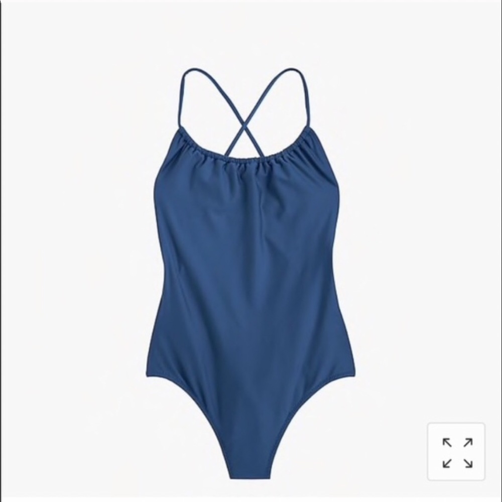 NWT J.Crew Playa Rockaway Ruched One-Piece Swimsuit